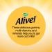 Alive! Women's Energy Multivitamins - 60 Chewable Gummies | Daily Energy Support - Buy Online on GoSupps.com