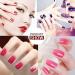 JOLIGEL 4Pcs Gel Nail Polish Set Starter Kit 7.3ml Soak Off for Nail Art Design UV LED Manicure Semi Permanent Long Lasting Mirror Finish Non-Toxic Resin 007 Multi-coloured Spring Series - Buy Online on GoSupps.com