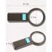 Magnifiers Magnifying Glass with Light Hand Magnifier Hd with Bright Magnifying Mirror 10 X for Reading Crafts Repair Magnifier Comfortable Anniversary - Buy Online on GoSupps.com