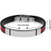Lympunclog Magnet Hard Band - Personalized Unisex Magnetic Bracelets for Men & Women | Stylish Outdoor Jewelry for Travel Camping Hiking - Red - Buy Online on GoSupps.com