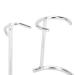 Gientan Stainless Steel Safety Brush Stand | Portable Universal Shaving Brush Holder for Toilet | Durable Silver Design - International Shipping Available - Buy Online on GoSupps.com
