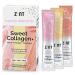 Zint Sweet Collagen Peach Pineapple Strawberry 15 Individual Packets 5 g Each