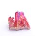 for 1Pc Red Electroplated Crystal Quartz Specimen Electroplating Crystal Clusters Decoration Gift Crystal Cluster (Color : 10 20g Red)