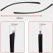 Universal TR90 Glasses Replacement Arms - Ygnjh Black Glasses Repair Set | 1 Pair - Buy Online on GoSupps.com