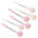minkissy 12 Pcs Sponge Makeup Brush Makeup Sponge Brow Brush Sponges Makeup Disposable Foundation Sponge Powder Mini Blenders Eye Cosmetic Sponge Applicator Makeup Tools Mascara