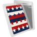 4 PCS American Star Striped Compact Mirrors for Purse and Travel - Buy Online on GoSupps.com