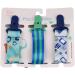 GLASSNOBLE Pacifier Chain 3 Pack - Stylish Pacifier Strap & Clip for Newborns and Babies - Perfect Pacifier Holder - Buy Online on GoSupps.com