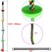 Xinlinke Colorful Climbing Rope Ladder with Platforms - Kids Indoor/Outdoor Swing Set Accessory - Buy Online on GoSupps.com