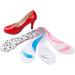Buy Silicone High Heel Cushion Inserts | Gel Sandal Insoles with High Arch Support for Women & Men | Clear Ball of Foot Pads - Buy Online on GoSupps.com
