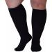 WSYKC Close-Te Compression Socks - 20-30 mmHG 3 Pairs 6xL Size Unisex Black - Ideal for Wide Calves - Buy Online on GoSupps.com