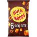 Crisps Bundle Consisting of Hula Hoops BBQ Beef Multipack Crisps 6 x 24g (2 Pack) - Buy Online on GoSupps.com