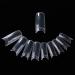 WINCANG 1000 PCS French Acrylic Nail Tips | Half Cover Clear/Natural False Nails | 10 Sizes for DIY Nail Art | Includes French Box | Nail Salon Quality - Buy Online on GoSupps.com