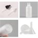 Zeoabsy 6-Piece 5ml Frosted Clear Glass Pipette Bottles | Essential Oil Drip Bottles with White Lock Rings for Aromatherapy - Buy Online on GoSupps.com