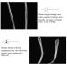Lurrose Universal Glasses Accessories - Metal Ears & Brackets for Sports Glasses Replacement | Optimized for Men & Women - Buy Online on GoSupps.com