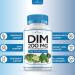 DIM Supplement 200mg with BioPerine - 120-Day Supply for Hormone Balance & Menopause Relief - Acne Treatment, PCOS & Fitness Support - Buy Online on GoSupps.com