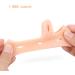 Silicone Toe Separator Spacers for Athletes - Hallux Valgus Correctors & Bunion Relief - Toe Stretcher for Overlapping Toes - Skin Color - Buy Online on GoSupps.com