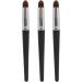 Makeup Brushes 3 Pieces Concealer Brushes Round Head Soft Hair Professional Highlighter Brush for Makeup Artist Beginners - Buy Online on GoSupps.com
