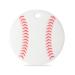 Baby Sport Teething Toys BPA Free Food Grade Silicone Teether Highly Effective Pain Relief for Boy and Girl Freezer Safe Teething Egg (Baseball)