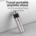 Buy Portable Rechargeable Electric Shaver for Men - Travel-Friendly Multi-Function Razor in Frosted Silver - Buy Online on GoSupps.com