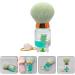 FOMIYES Powder Brush Women Blush Brush Face Makeup Brush Portable Nail Dust Brush Precision Highlighter Brush Travel Facial Makeup Blush Brush Green - Buy Online on GoSupps.com
