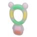 Baby Chew Toy Cartoon Bear BPA Free Prevents Chewing Soft Textured Silicone Pacifier for 0-6 Months Baby (Pink)