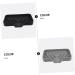 Ciieeo 8 Pcs Soap Drainer Anti-slip Soap Holder Household Soap Rack Silicone Soap Dish Soap Bar Holder for Shower Soap Dish for Shower Silicone Soap Holder Drain Silica Gel Decorate Black Greyx4pcs 12.2X10X2.2CMx4pcs - Buy Online on GoSupps.com