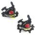 catazer MTB Road XTECH HB-100 MTB Road Line Pulling Hydraulic Disc Brake Calipers Front & Rear Mountain Bike Disc Brake E-Bike Disc Brake Set 1 Pair Black