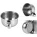 Premium Stainless Steel Shaving Cream Bowl | Metal Mug for Soap Foam & Razor Cleaning - Perfect Gift for Men - Buy Online on GoSupps.com