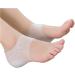Invisible Height Increase Silicone Gel Heel Pads - 5CM Orthopedic Arch Support Cushions - Foot Massage Insoles (Beige 2CM) - International Shipping Available - Buy Online on GoSupps.com