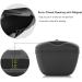 LTDOOIT Dog Treat Pouch with Magnetic Closure - Small Training Bag for Homemade Treats - Includes Waist Clip and Clicker - Ideal for Dry and Wet Food (Black) - Buy Online on GoSupps.com