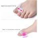 DEAVER Gel Toe Separator Bunion Corrector for Men & Women - Silicone Foot Spacer for Bunion Adjustment - 4 Pairs - Buy Online on GoSupps.com