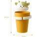 DIGJOBK Toothbrush Cup Set | Stylish Toothbrush Holder & Mouthwash Cup for Home & Travel | Durable & Easy to Clean - Buy Online on GoSupps.com