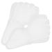 15 Sheets Eye Mask Cotton Eye Paper Eye Supply Nail Stamp Plates Face Beauty Accessories Eye Patches for Adults Invisible Sticker White Non-woven Fabric Portable