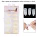 100 Pieces Professional Natural False Nail Tips for UV Gel Art - Perfect for Practice & Nail Design - Buy Online on GoSupps.com