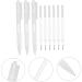 OHPHCALL 1 Set White As Portable Eyebrow Liner Abs Beauty Marker Mapping Pen Makeup Position Pen 14.00X1.50X1.00CM White - Buy Online on GoSupps.com