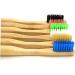 FRCOLOR 8 Pcs Bamboo Toothbrush Set - Soft Bristle Eco-Friendly Toothbrushes for Adults & Women - Buy Online on GoSupps.com