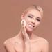 Sdlxcms Powder Puffs 6 Pieces Cosmetic Powder Puff Washable and Reusable Makeup Sponge Puff for Fundation Loose or Pressed Powder Makeup Tool - Buy Online on GoSupps.com
