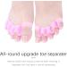 Evtscan Toe Separator - 4 Pairs Silicone Bunion Pain Relief & Correction Tool - Blue | Best Orthotic Solution - Buy Online on GoSupps.com