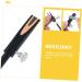 Ipetboom Off Using Kid Pencils Sharpeners Pencil Cosmetic Tool Shape Single Peel U-Shaped Home Eyebrow Aluminium Design Sharpener Aluminum Parts Lip Makeup Part Hole Student - Buy Online on GoSupps.com