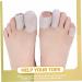 Lurrose 10pcs Silicone Toe Covers & Dividers Set - Toe Protectors for Men - Gel Toe Sleeves for Pain Relief - White 3x2.5cm - Buy Online on GoSupps.com