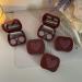 Miedeon Travel Contact Lens Container Set - 4-Piece Red Etui for Easy Lens Storage & Travel - Ideal for Contact Lens Wearers - Buy Online on GoSupps.com