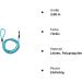 Shop Premium Rope Leash with Hand Loop - 10mm 27 Colors 7 Lengths | 2.00m Turquoise - International Shipping Available - Buy Online on GoSupps.com