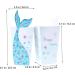 HOMSFOU 72 Pcs Disposable Food Containers Container Disposable Containers Christmas Decor Popcorn Container Mini Cake Toppers Gift Bags Party Popcorn Boxes Child Mermaid Candy - Buy Online on GoSupps.com