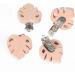 FSSTUD 4-Pack Leaf Shape Wooden Pacifier Clips - Safe & Stylish Baby Pacifier Holders - Buy Online on GoSupps.com