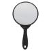 minkissy Vintage Hand Mirror Hand Mirror Vintage Mirror Handheld Mirror Makeup Mirror Hairdressers Mirror Vanity Mirror Cosmetic Mirror with Handle for Travel Home Salon Black Round Mirror