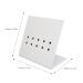 Acrylic Eyelash Tweezers Holder - Neat Suction Cup Storage for Eyelash Shops | Space Saving Design (White) - Buy Online on GoSupps.com