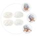 FOMIYES Women's Shower Cap Set - 4pcs Bathing Hair Caps for Ladies | Adjustable Crown & Waterproof Design - Buy Online on GoSupps.com