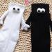 BIVOO 10pcs Couple Holding Hands Socks - Magnetic Suction 3D Doll Unisex Funny Couple Sock - White (C) Size 10pcs - Buy Online on GoSupps.com