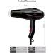 Professional Hair Dryer Strong Power Barber Salon Styling Tools Hot/Cold Air Blow Dryer For Salons and household - Buy Online on GoSupps.com