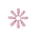 Vatocu Long Pink Matte Coffin Press-On Nails | 24pcs Acrylic Glue-On False Nails for Women & Girls - International Shipping Available - Buy Online on GoSupps.com